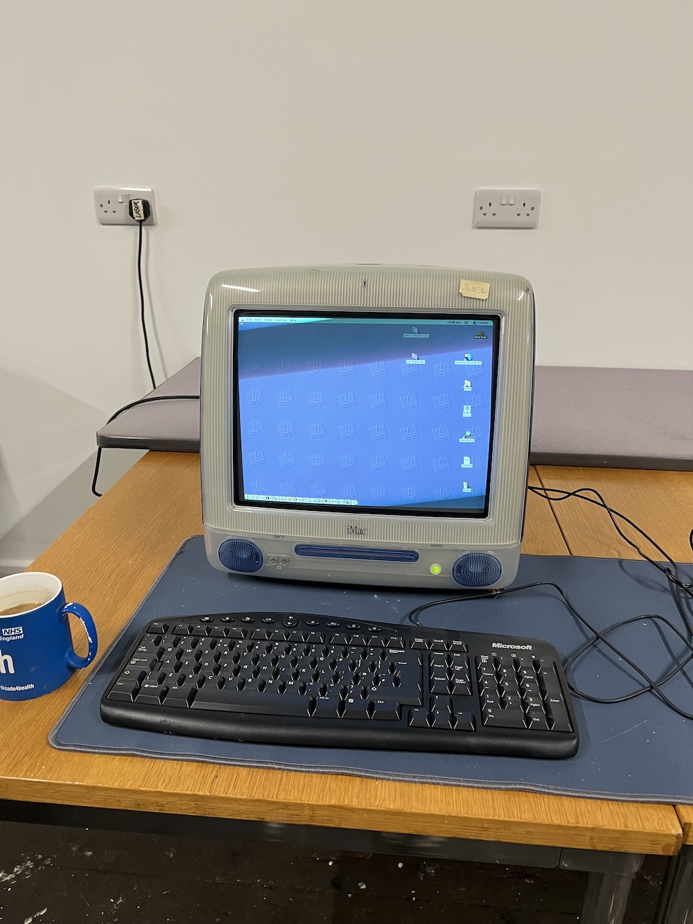iMac G3 at the hackspace